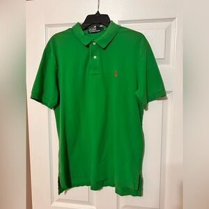 Polo Ralph Lauren Men's Size L Green Short Sleeve Polo Shirt